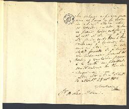 [Correspondencia de José Artigas desde el delta de Montevideo.]
