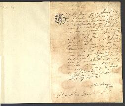 [Correspondencia de José Artigas desde el delta de Montevideo.]