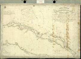 Carta esférica de una parte de la costa setentrional y meridional de la Isla de Cuba desde Nuevit...