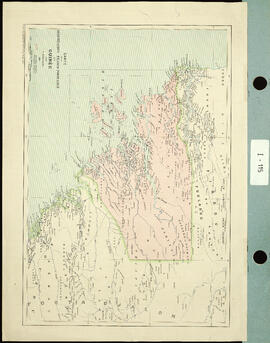 Carte de la délimitation franco-portugaise en Guinée par E. Desbuissons. [Mapa de la delimitación...