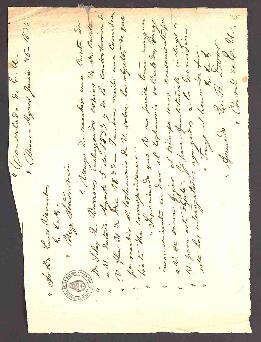 [Copia de carta de E.R. Door, Cónsul de los Estdos Unidos, dirigida a Luis Vernet].