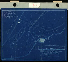 Plano del Puerto de Buenos Aires. Copia heliográfica.