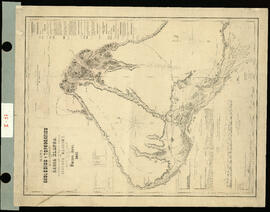 Mapa geológico y topográfico de los alrededores de Bahía Blanca. Levantado por orden del Superior...