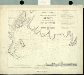 Comissão de Cartographia, Oceano Atlantico Norte, Africa, Achipelago de Cabo Verde, Ilha de San T...