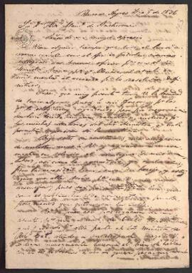[Carta de Luis Vernet a Tomas Manuel de Anchorena].