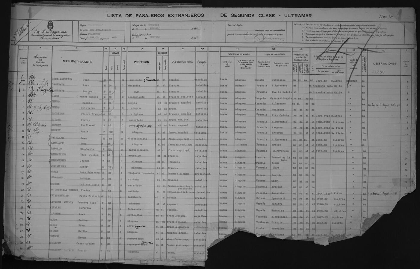 Original Document numérique not accessible