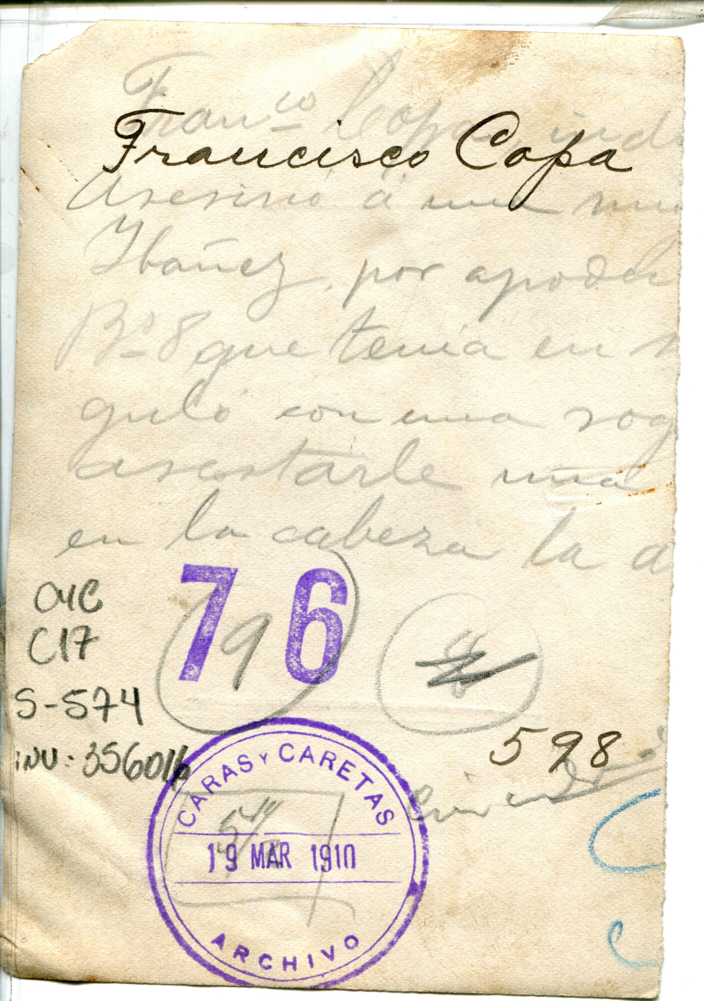 Original Digital object not accessible