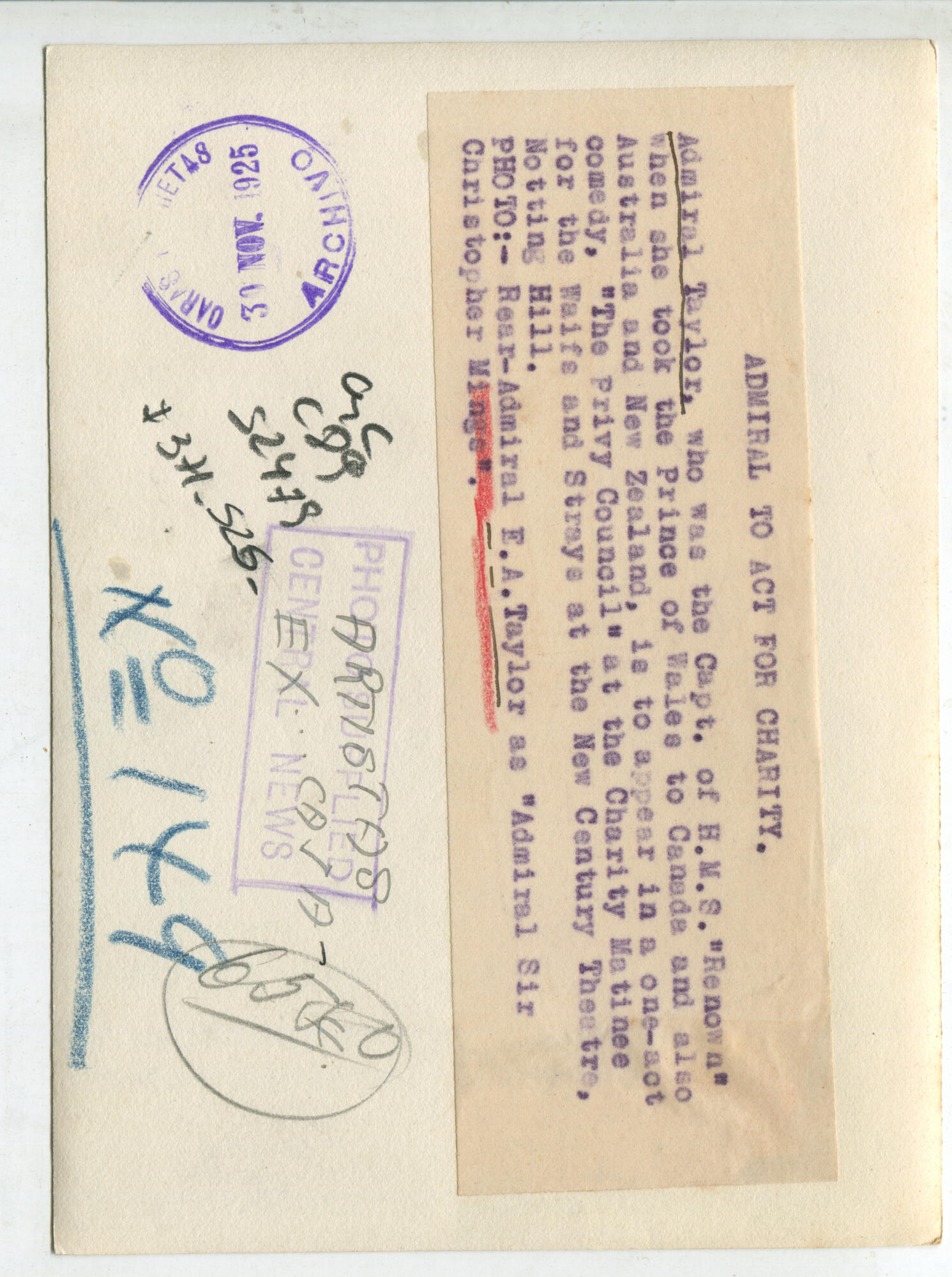 Original Digital object not accessible