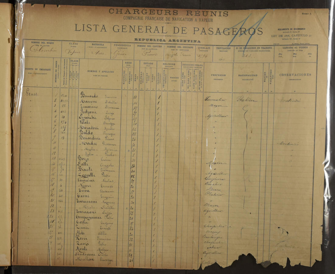 Original Document numérique not accessible