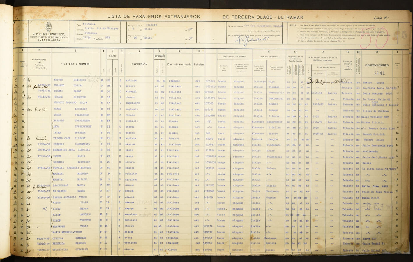 Original Document numérique not accessible