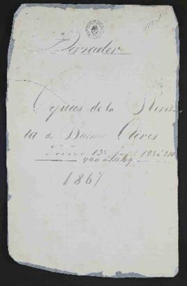 [Fragmento de documento firmado por Luis Vernet y nota de posesión de documento similar de María ...