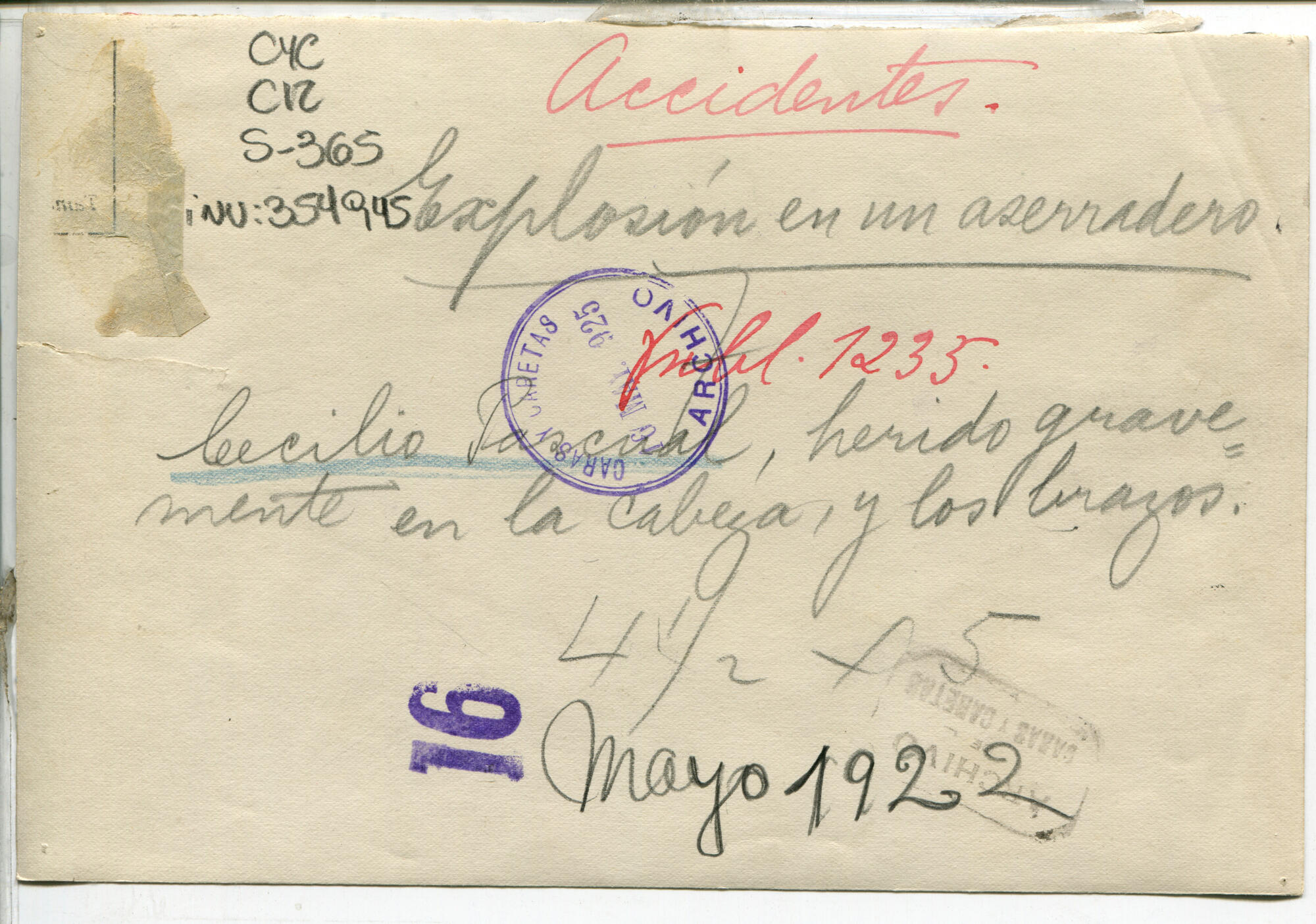 Original Document numérique not accessible