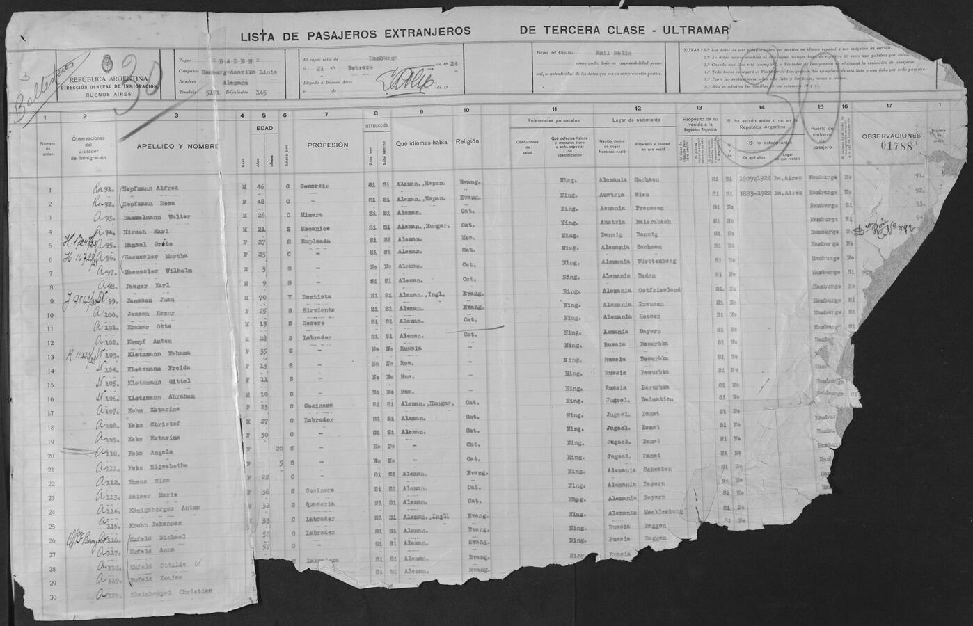Original Digital object not accessible