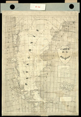 Carte de la Patagonie. Original. [Mapa de la Patagonia.]