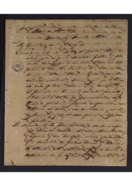 [Carta de Felipe Arana a Manuel de Sarratea.]
