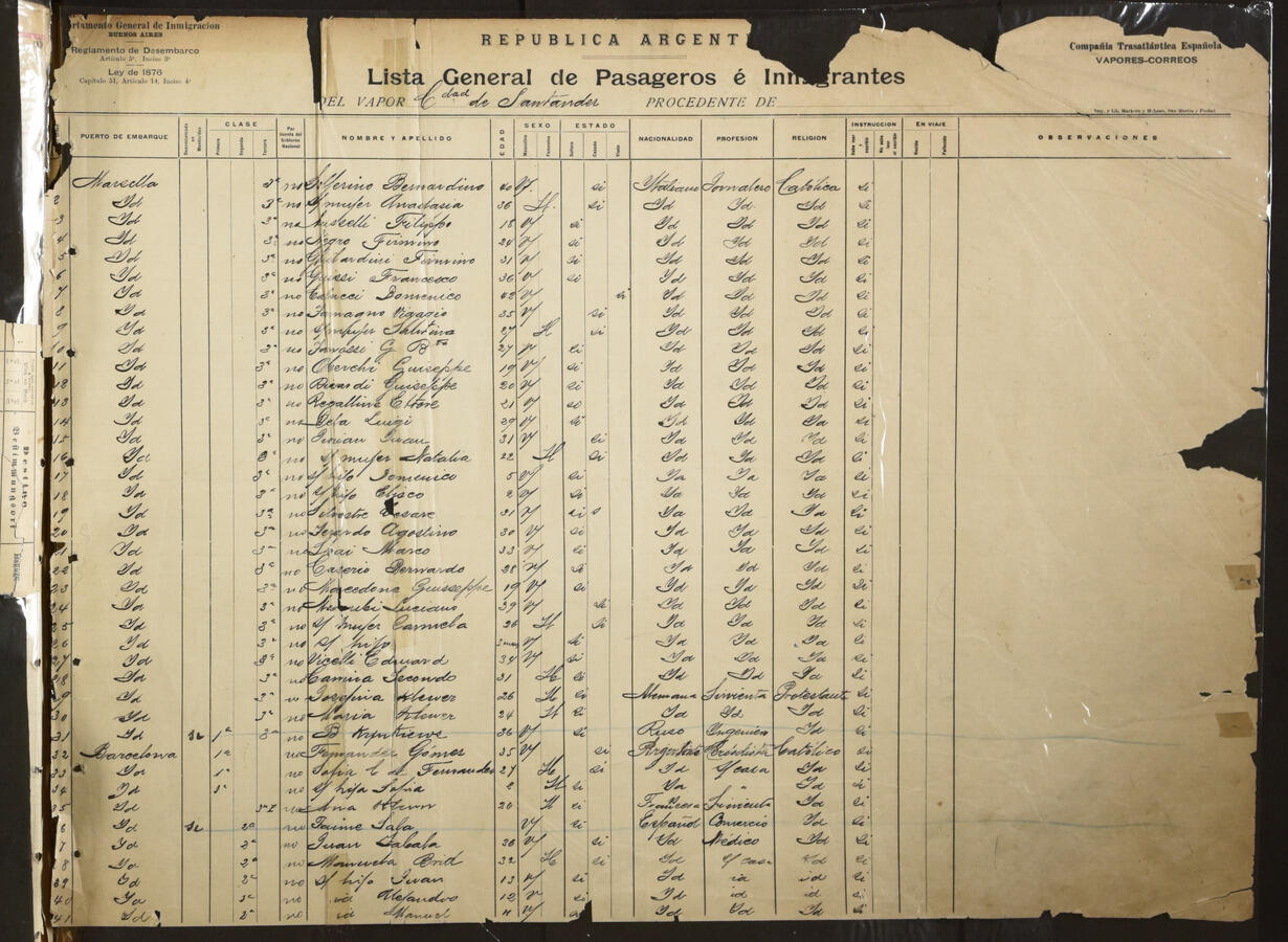 Original Document numérique not accessible