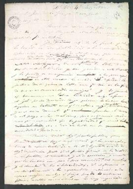 [Carta de Luis Vernet a Juan de la Granja].