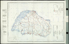 Provincia de Entre Ríos. Mapa minero. 1976.