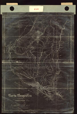 Carta geográfica de la Provincia de Entre Ríos construido por Don Pedro Pico en Montevideo. Copia...