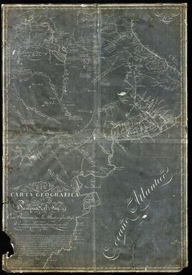 Carta geográfica de las Pampas del Sur. Entre Buenos Aires, San Luis, Mendoza y Río Negro. Redact...