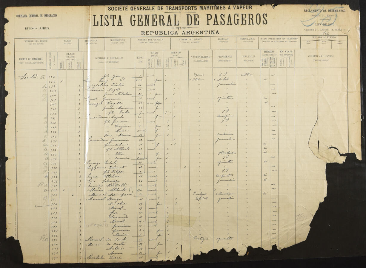 Original Document numérique not accessible