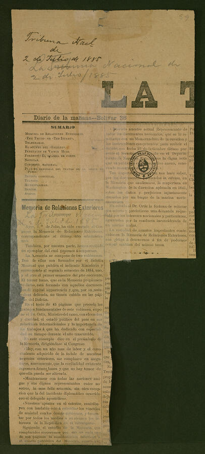 Original Document numérique not accessible