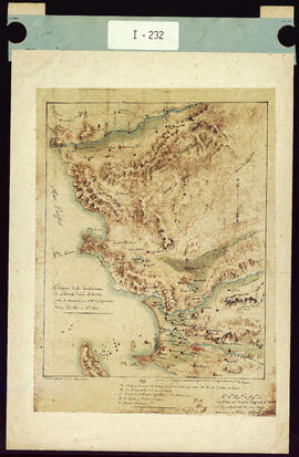 Croquis de las inmediaciones de Lima hacia el norte hecho de memoria por el Teniente de Ingenieros Juan Poniller en diciembre de 1820. Impreso.