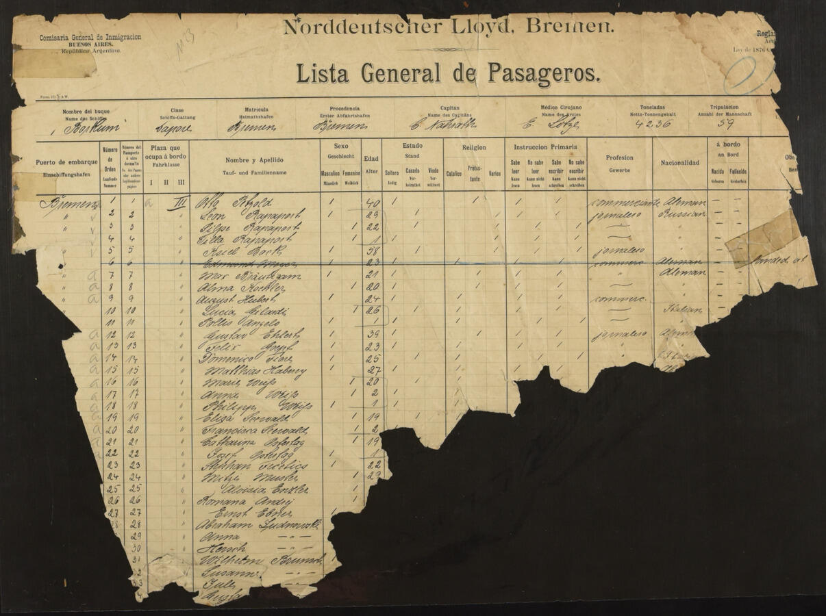 Original Document numérique not accessible