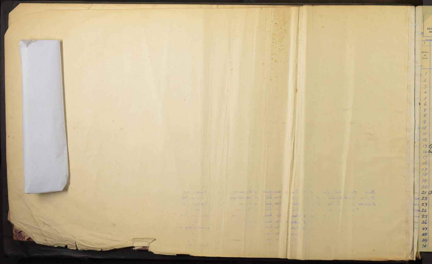 Original Document numérique not accessible