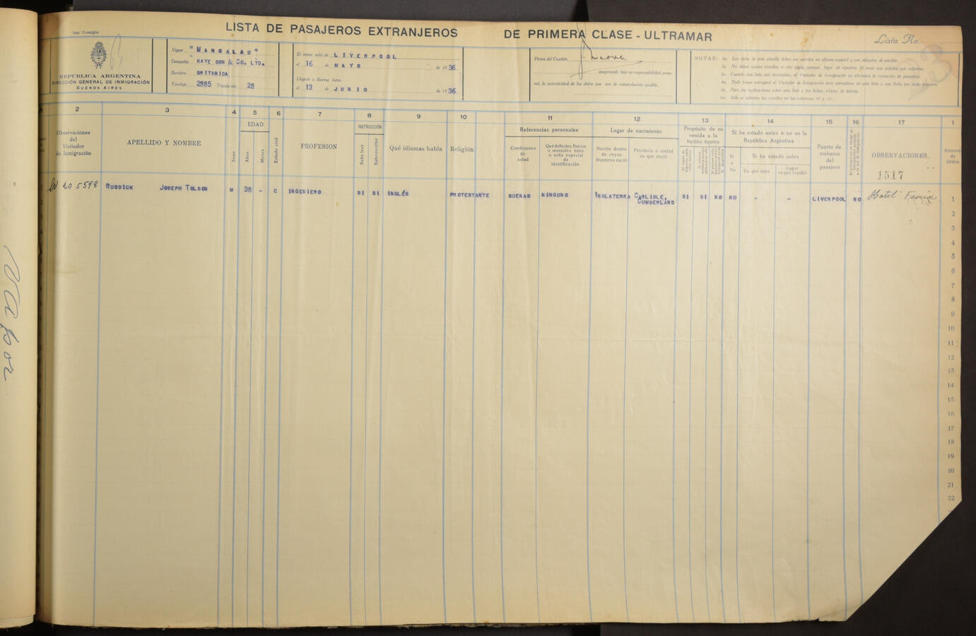 Original Document numérique not accessible