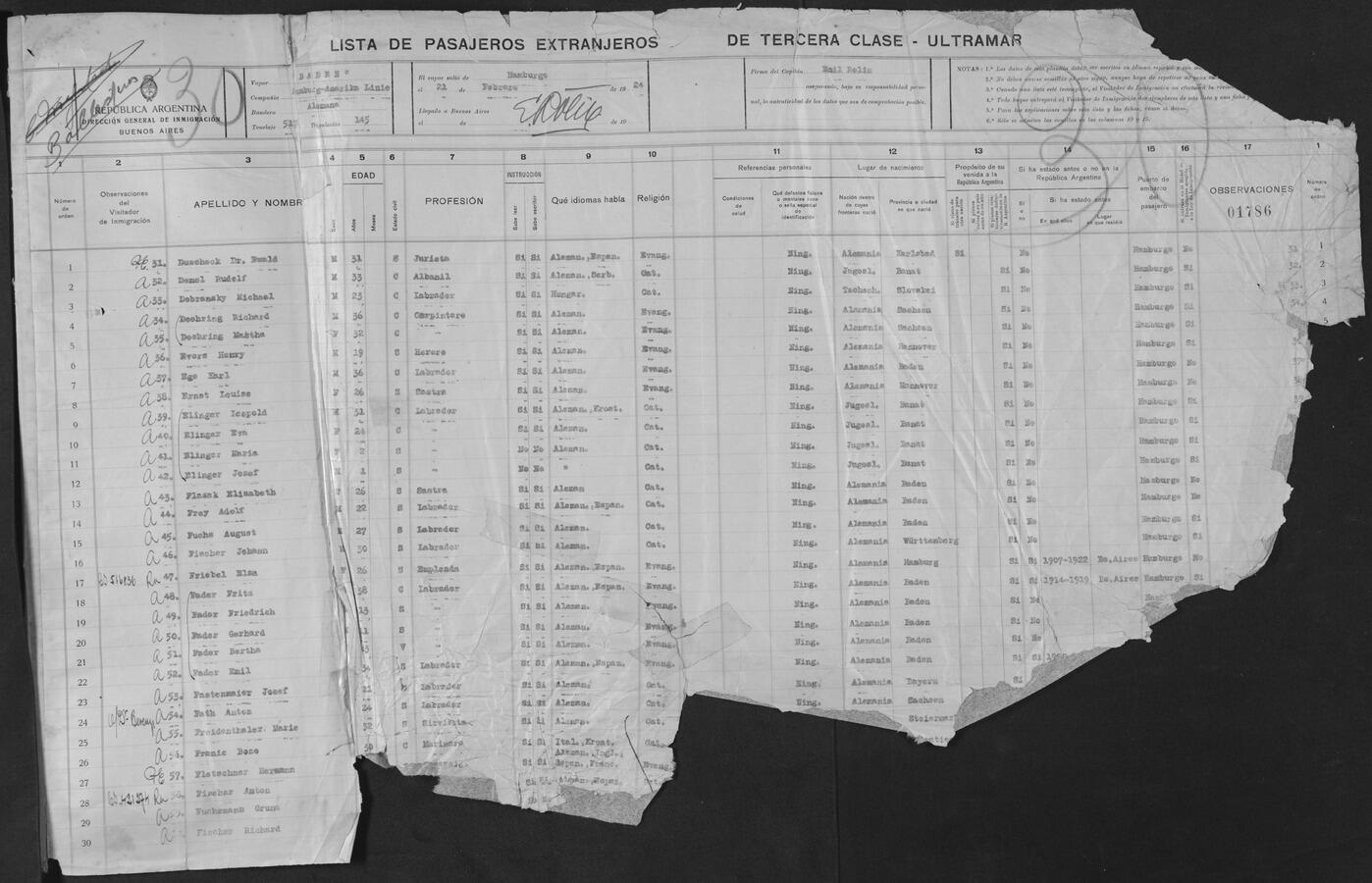 Original Document numérique not accessible