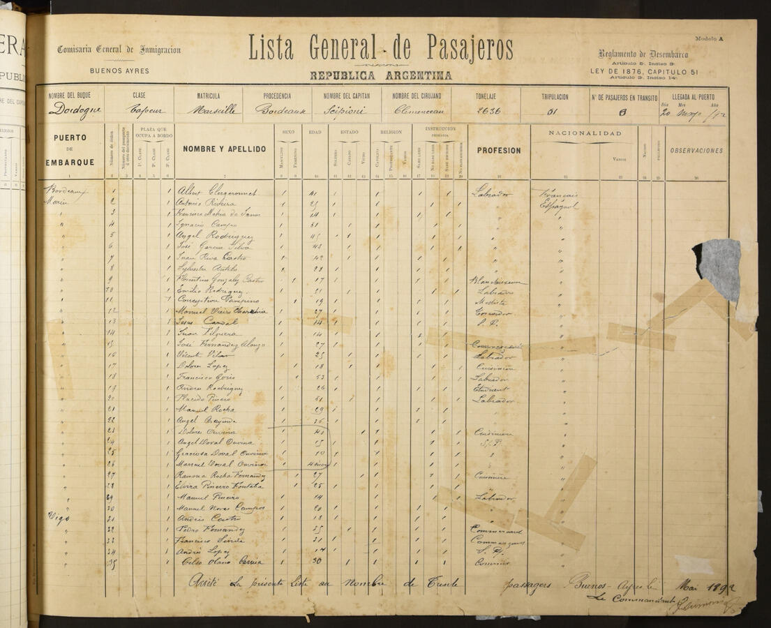 Original Document numérique not accessible