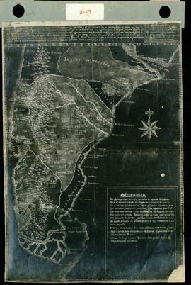Carta de las costas magallánicas según las más modernas observaciones del año 1745 y 1746. En el ...