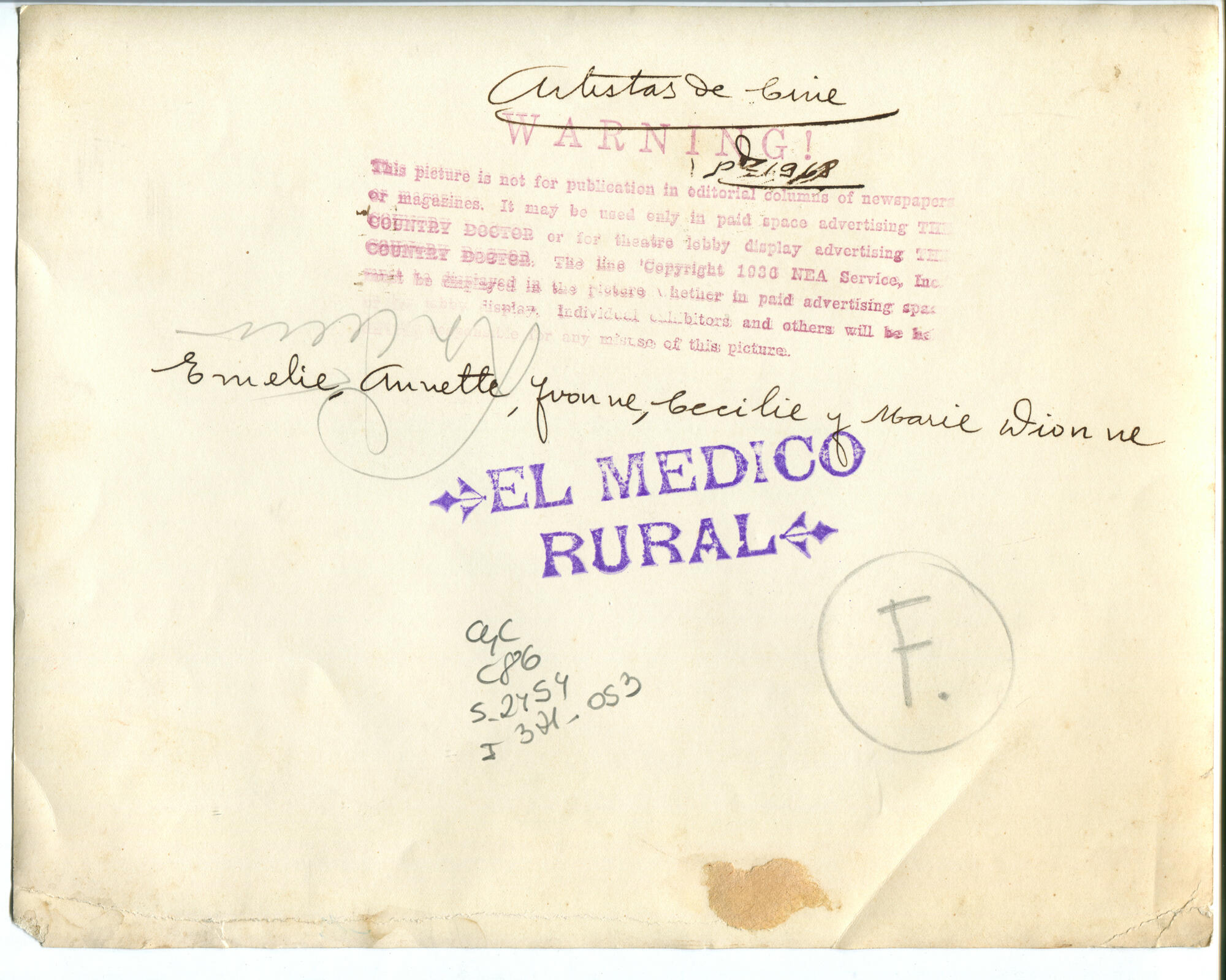 Original Document numérique not accessible