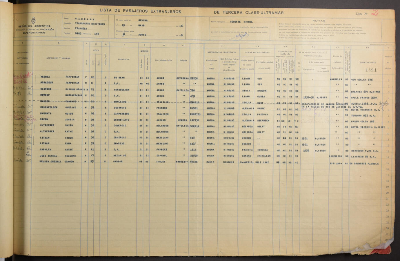 Original Document numérique not accessible